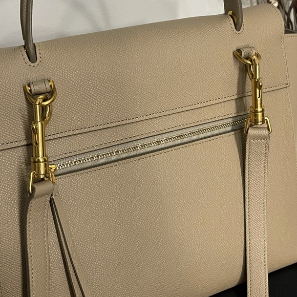 Authentic Celine Mini Belt Bag in Grained Calfskin Light Taupe NEW CONDITION! - Picture 13 of 16